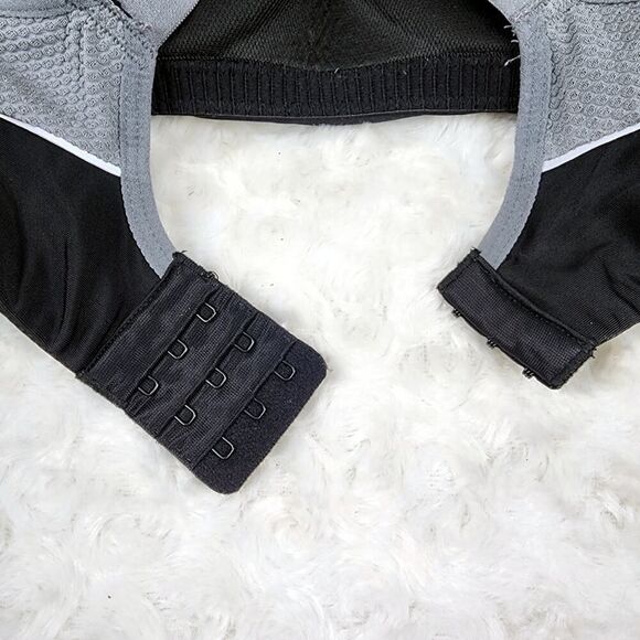 Danskin Now Max Support Cross Back High Impact Sports Bra Black Size 36C - Picture 8 of 8